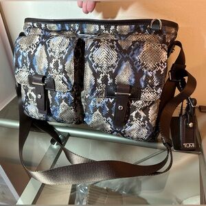 Tumi nylon crossbody bag new with tags